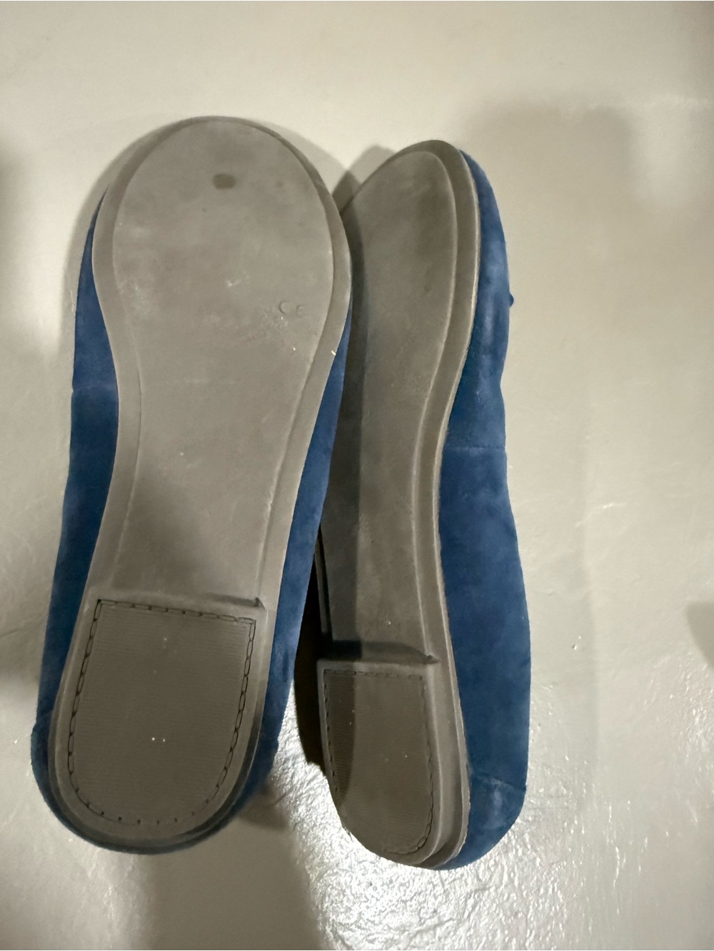 Vionic Navy Suede Round-Toe Ballet Flats with Bow - Picture 4 of 4